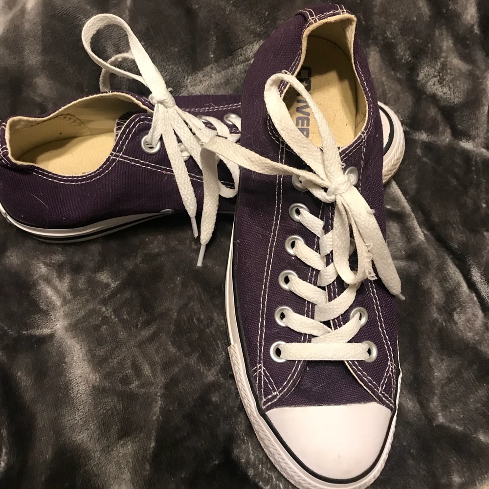Purple Converse